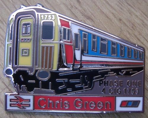 Badge Class 421 4Cig 'Chris Green'