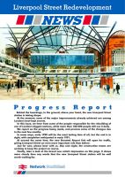 Liverpool Street Redevelopment Reproduction Booklet